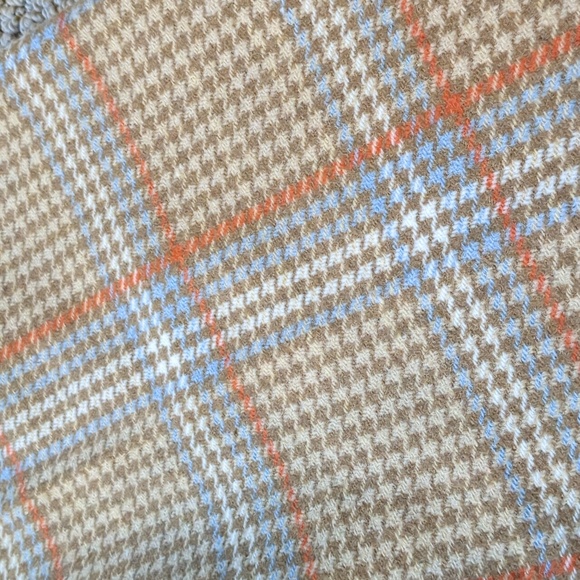 Ottod'ame plaid wool High rise wide leg pants - Picture 8 of 13